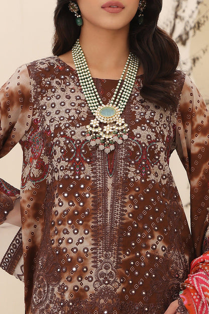 Charizma | Naranji Embroidered Lawn 24 | CN4-008 - House of Zarish