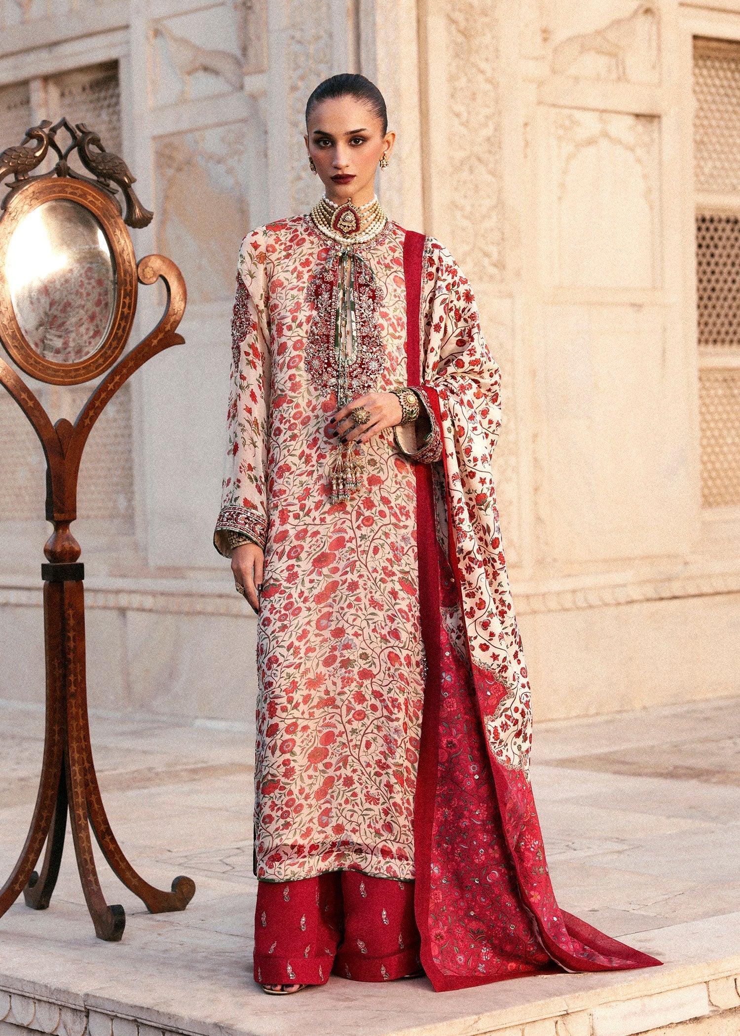 Hussain Rehar | Luxury Pret AW 25 | Ivoria