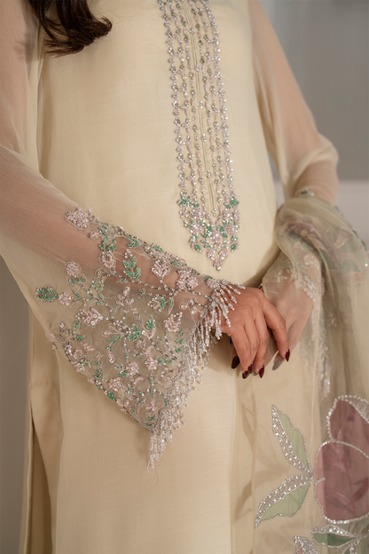 Iznik I Festive Formal I UE-413 Embroidered Chiffon