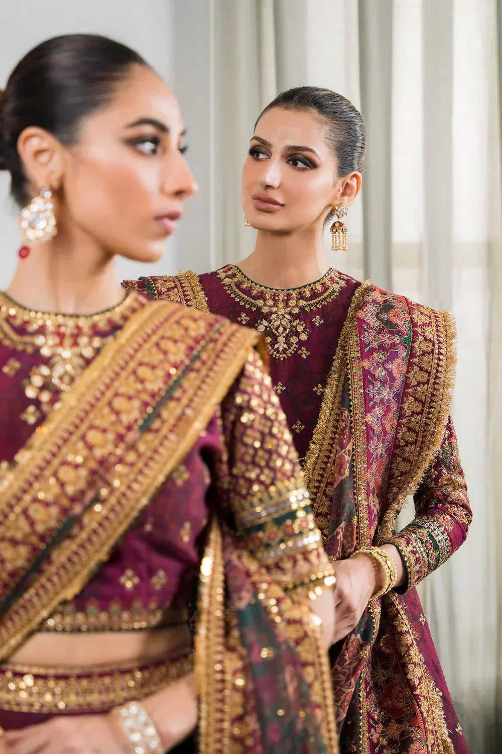 Baroque | Chantelle Embroidered Collection | CH12-03 - House Of Anaya