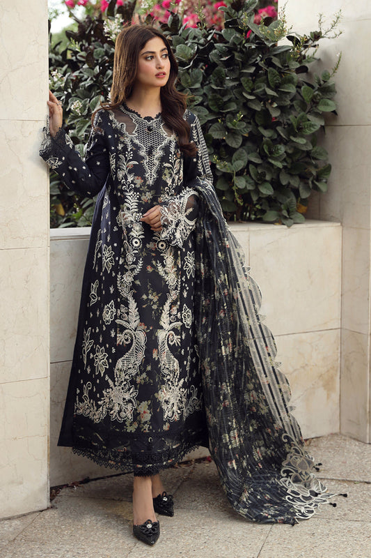 Qalamkar | Festive Lawn 2024 | PS-07 HAMNA - House Of Anaya