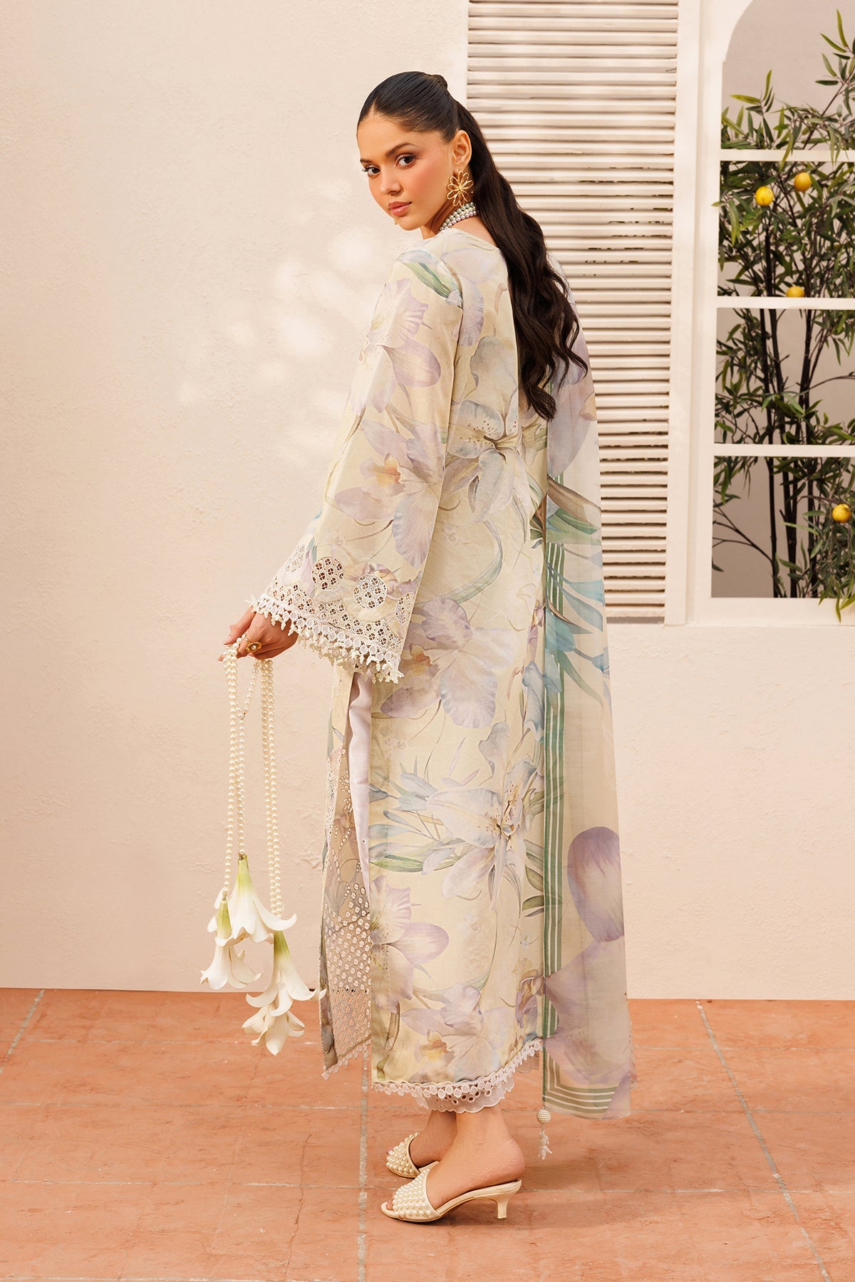 Baroque | Embroidered Lawn | SF-4396