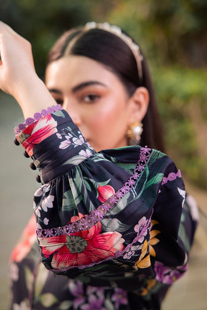 Alizeh | Sheen Lawn Prints 24 | VIOLA - House Of Anaya