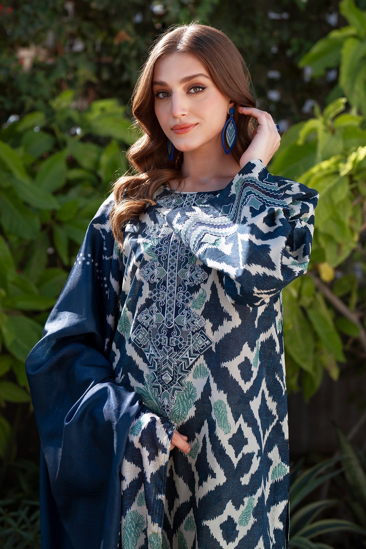 Baroque | Embroidered Lawn | SF-4069