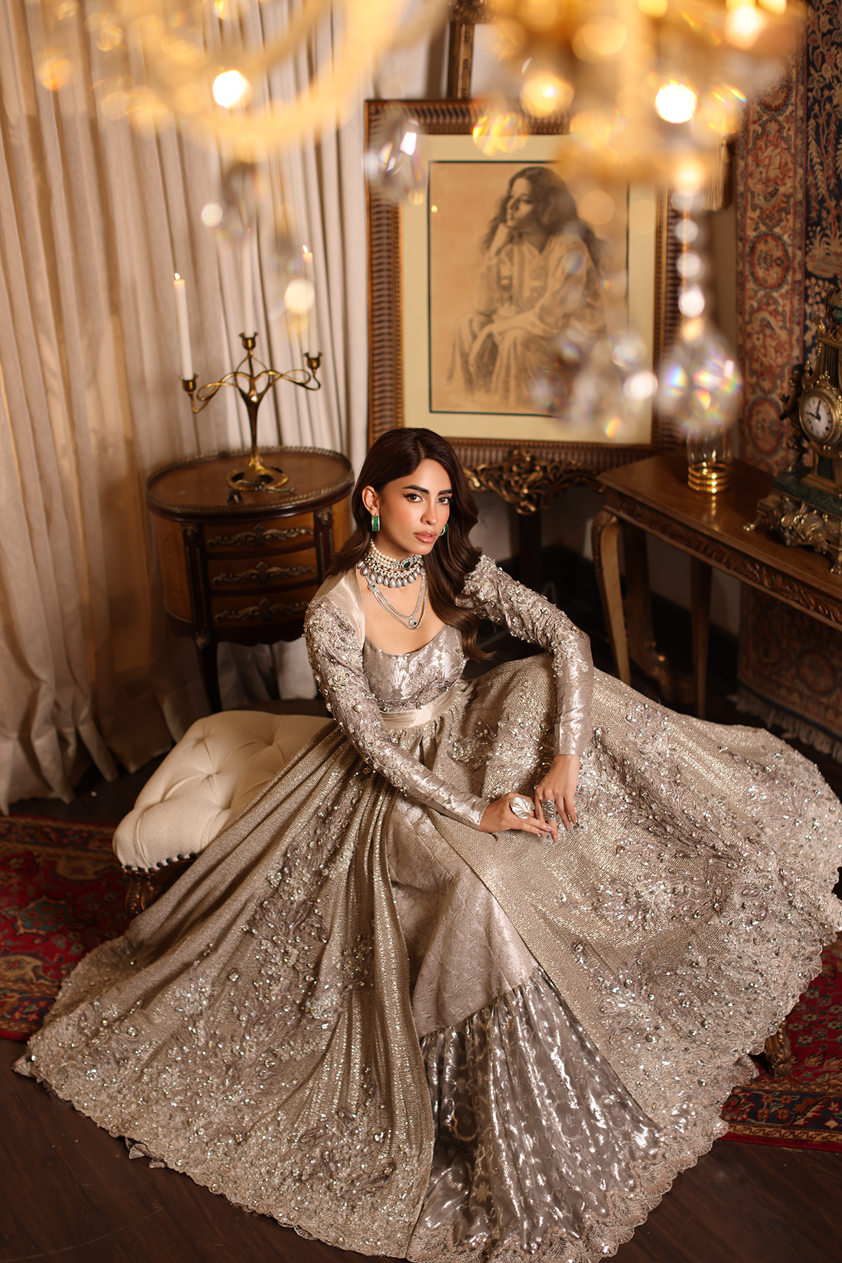 Musferah Saad | Forever Rose | Lustre of the Moon