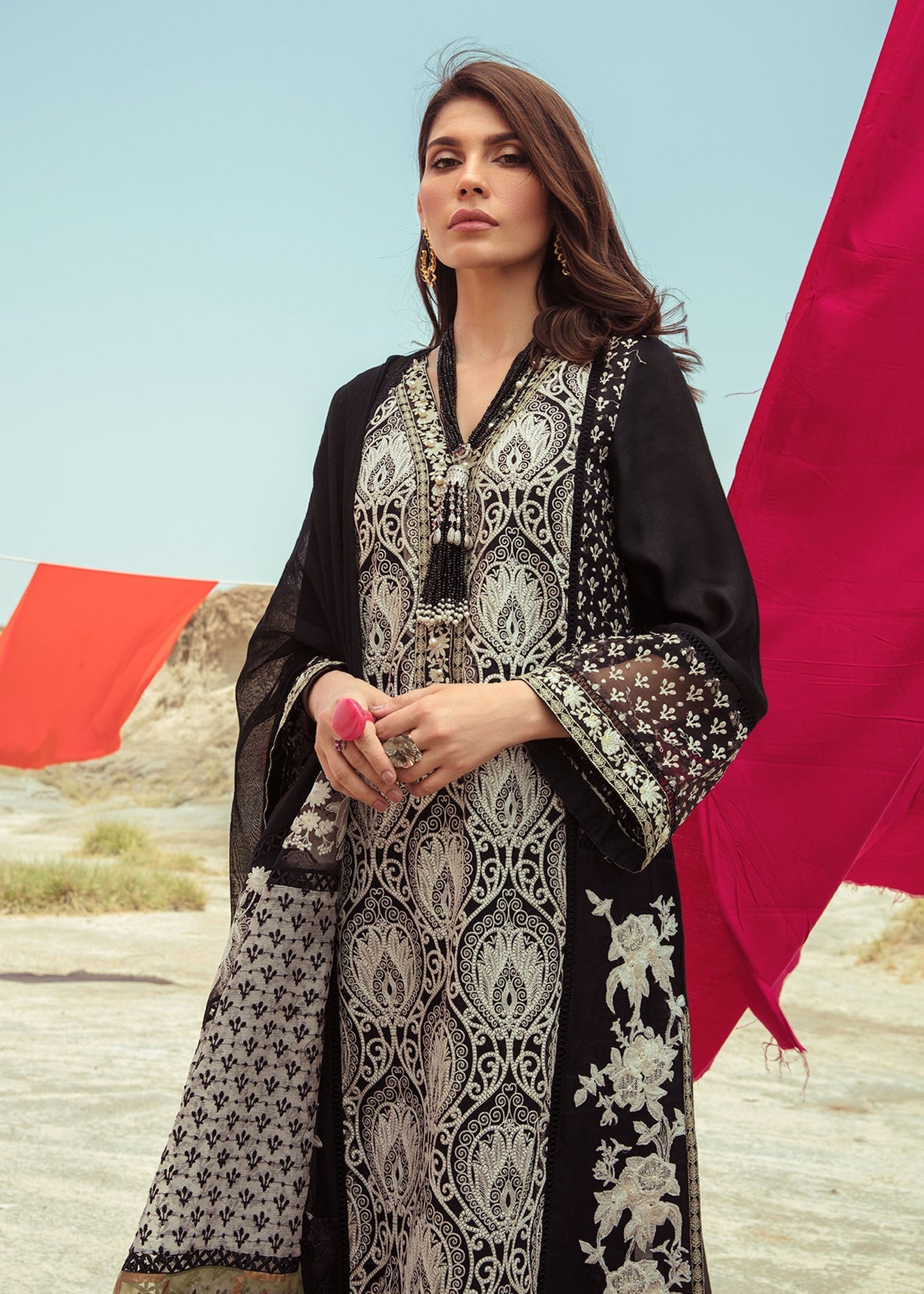 Saira Shakira | Luxury Pret | Black Beauty