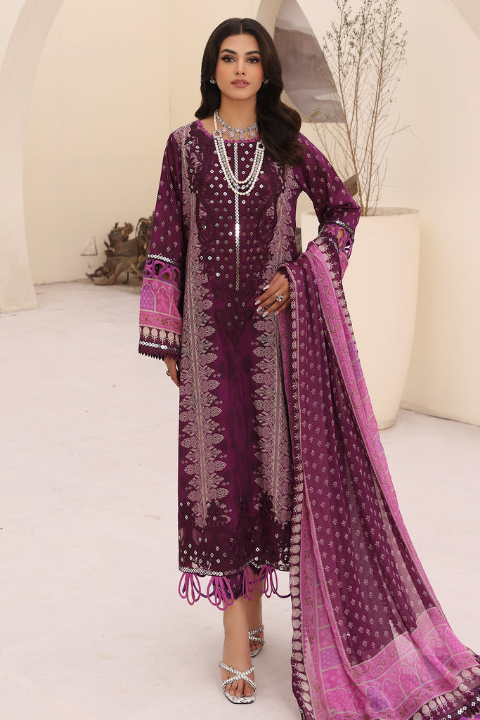 Charizma | Naranji Embroidered Lawn 24 | CN4-003 - House of Zarish