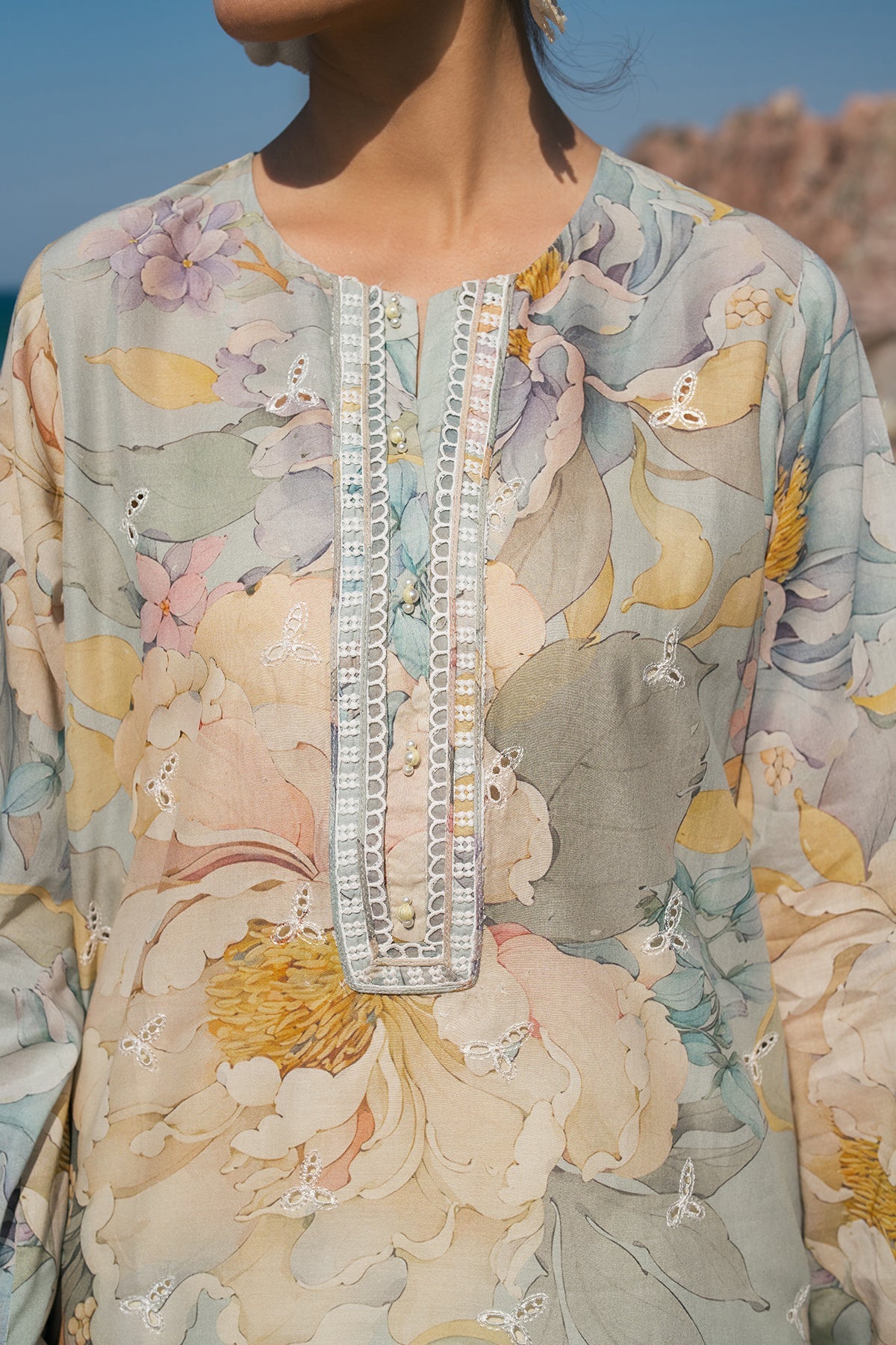 Baroque | Embroidered Lawn | SF-4121