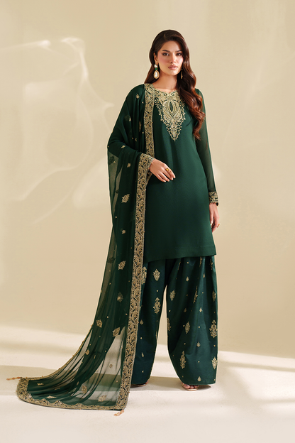 Iznik I Festive Formal I CC-75 Embroidered Chiffon