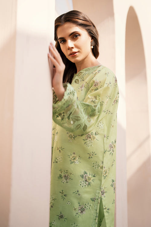 Baroque | Luxury Pret 24 | LAWN UF-595 - House Of Anaya