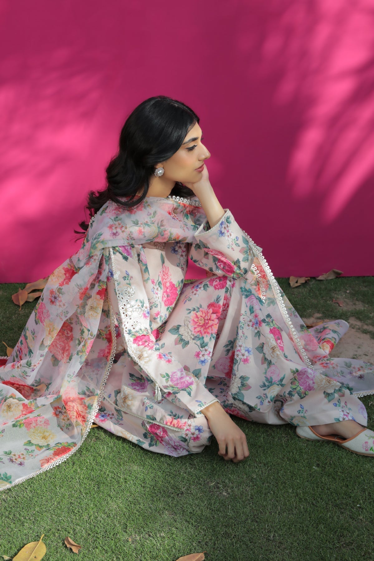 Baroque | Embroidered Lawn | SF-191