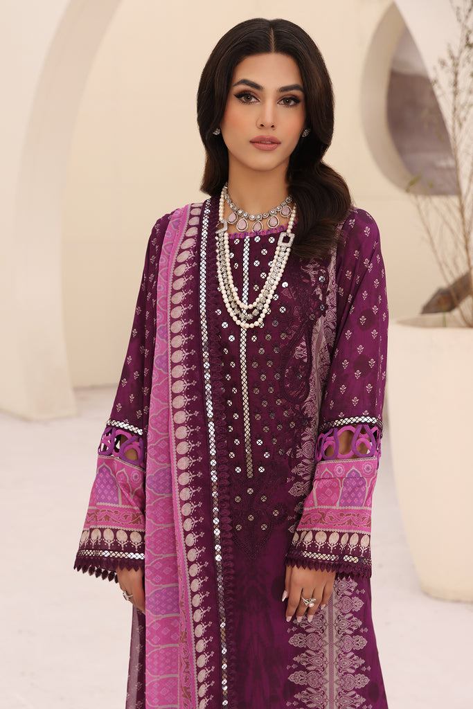 Charizma | Naranji Embroidered Lawn 24 | CN4-003 - House of Zarish