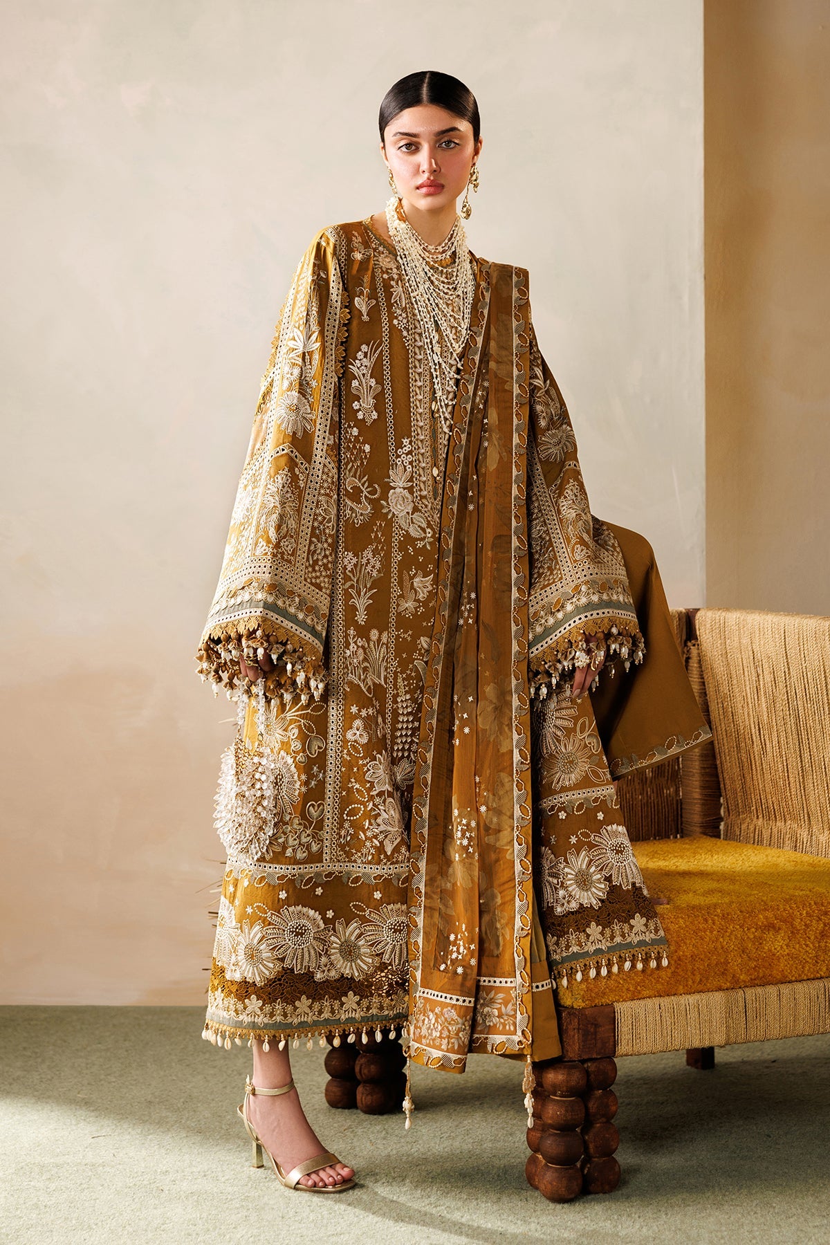 Baroque | Edit Lawn’26 | EMBROIDERED LAWN EL26-D07 UNSTITCHED