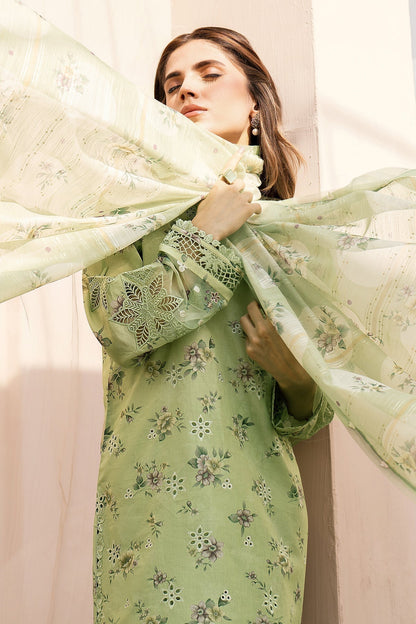 Baroque | Luxury Pret 24 | LAWN UF-595 - House Of Anaya
