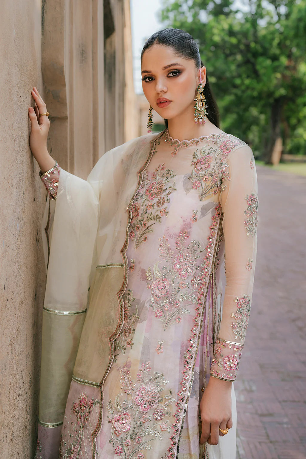 Iznik | Exclusive Formals | UE-320 Printed Raw Silk