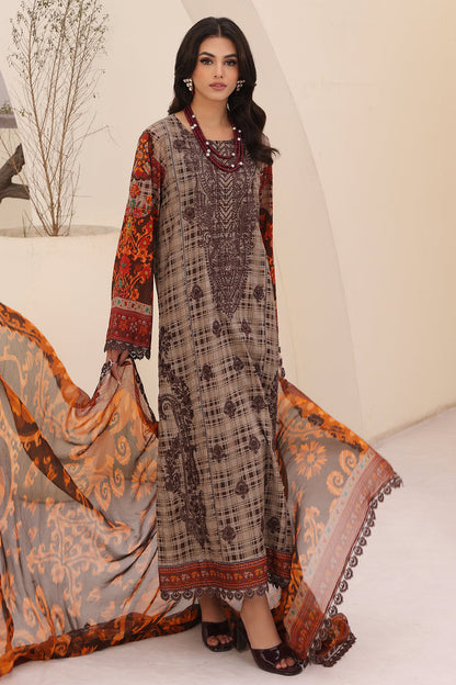 Charizma | Naranji Embroidered Lawn 24 | CN4-010 - House of Zarish