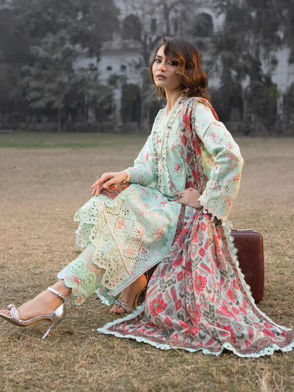Faiza Faisal | Maya Luxury Lawn | Julia - House Of Anaya