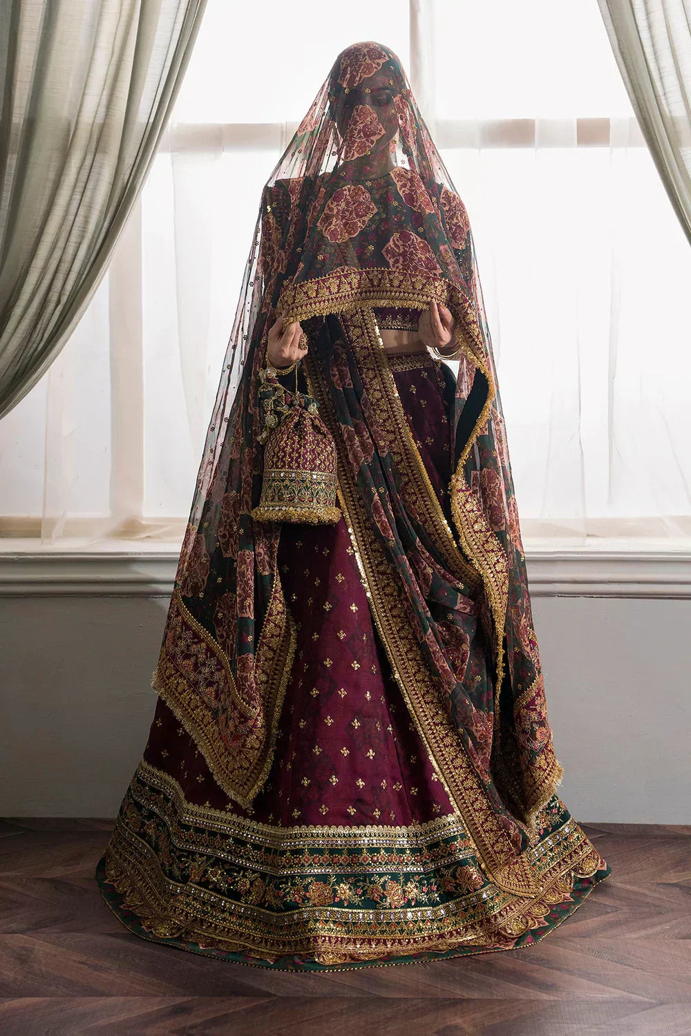Baroque | Chantelle Embroidered Collection | CH12-03 - House Of Anaya