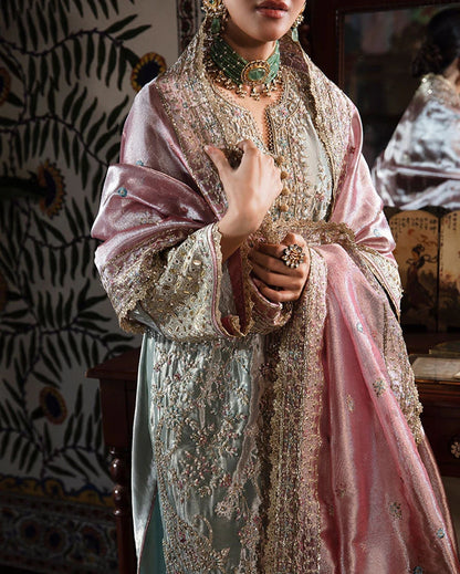 Mushq | Sunehri Lama Silk | Amaya