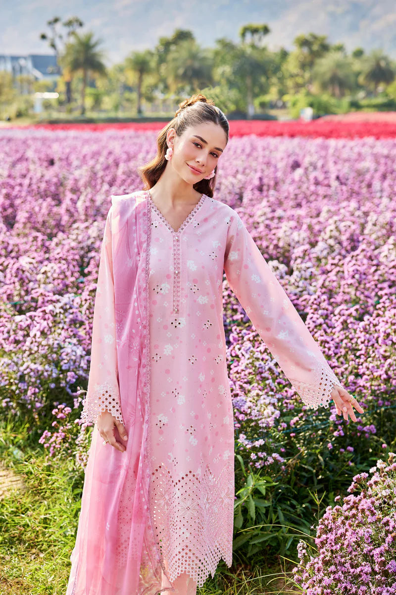 Farasha | Printed Essentials’26 | Pink Serenity