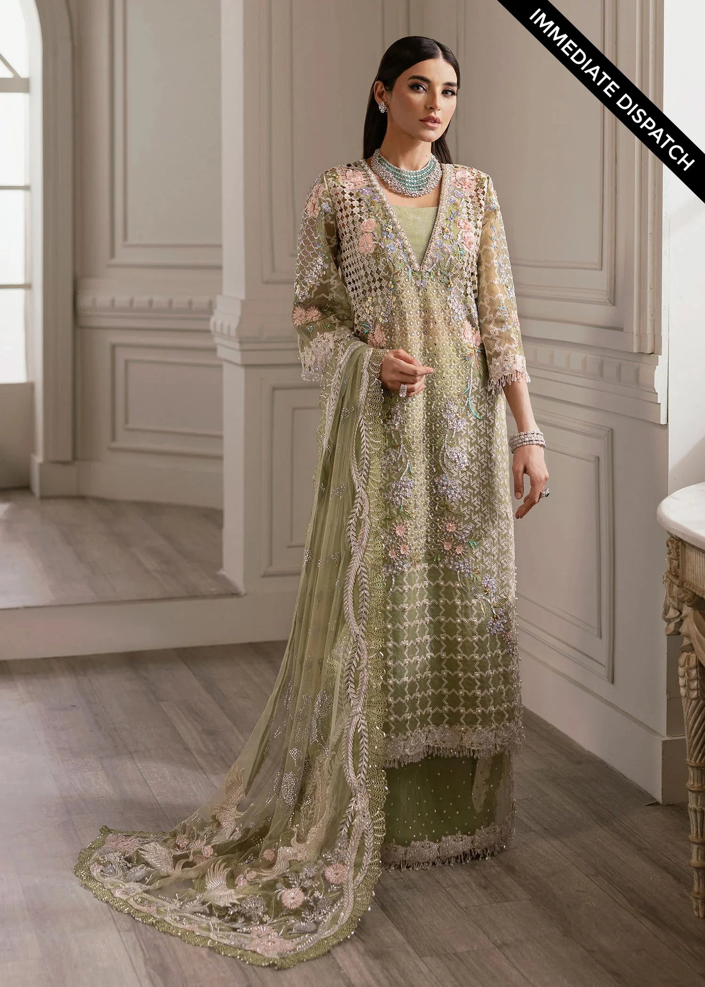 Crimson | CRIMSON X SAIRA SHAKIRA WEDDING '24 | Sparkle Cascade - House Of Anaya  