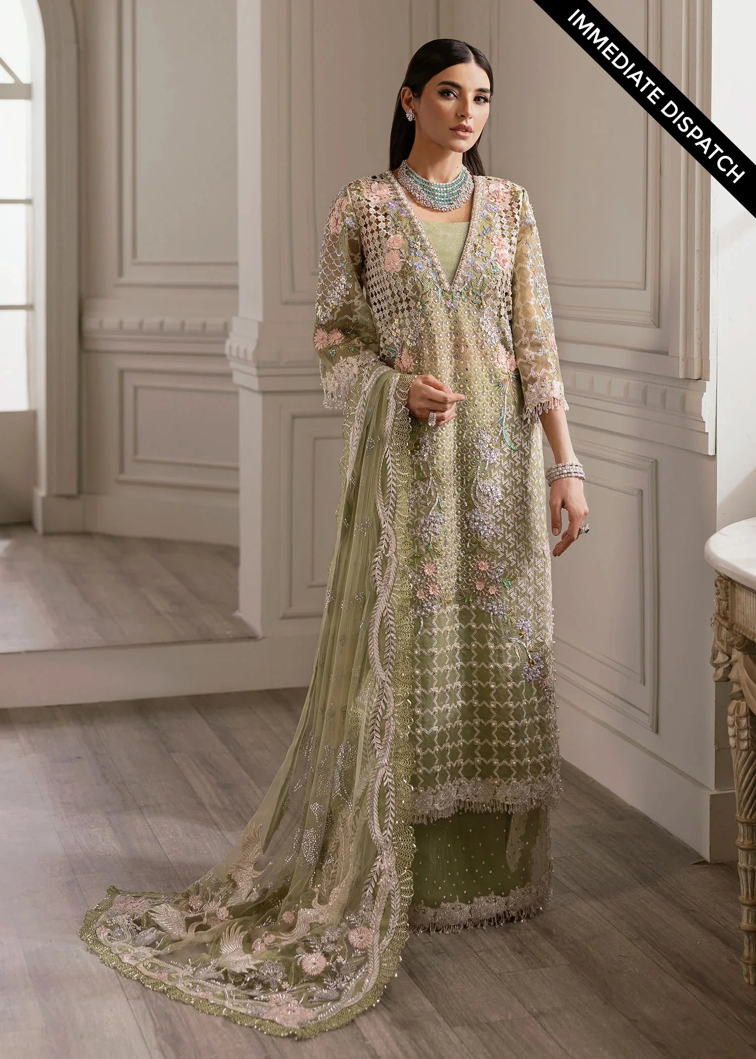 Crimson | CRIMSON X SAIRA SHAKIRA WEDDING '24 | Sparkle Cascade - House Of Anaya  