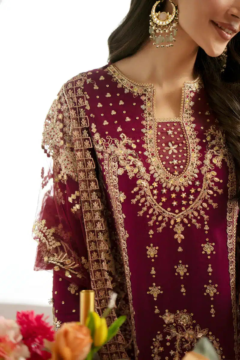 Qalamkar | Dilnaz Wedding Formals | DN-07 ALEENA - House Of Anaya