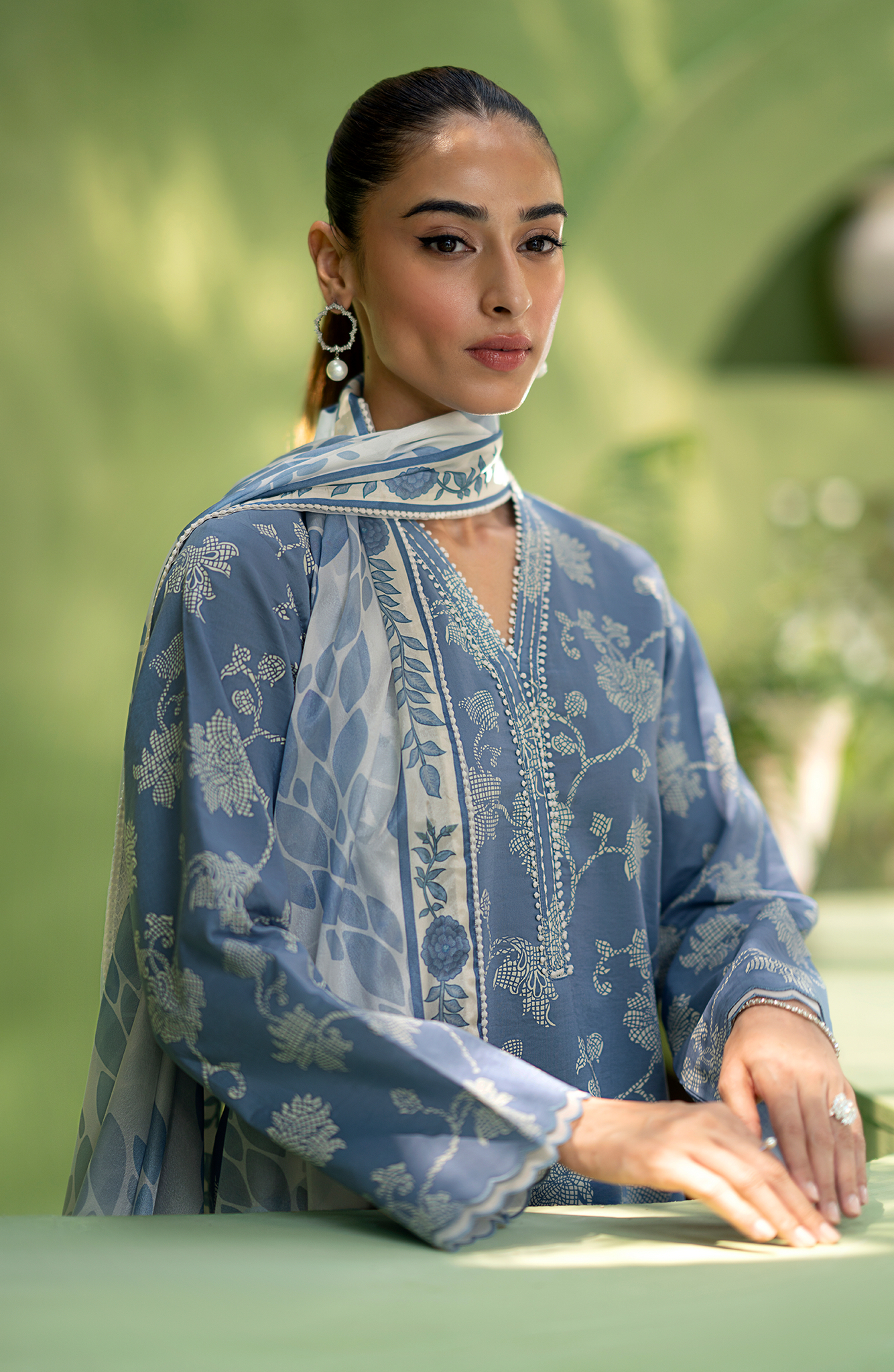 Seran | Artisan Lawn 25 | AEGEAN - House Of Anaya