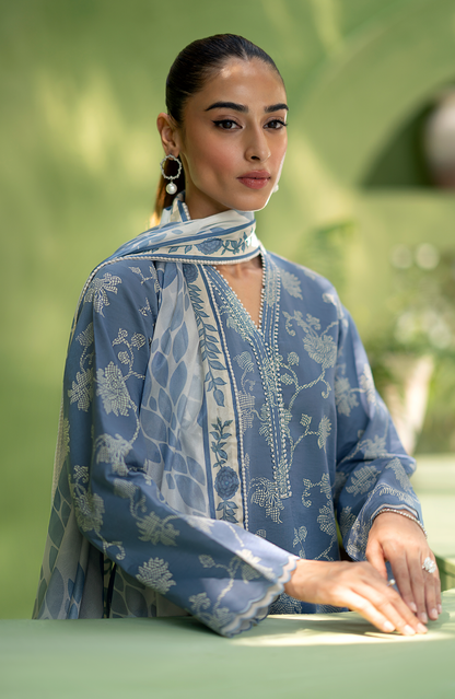Seran | Artisan Lawn 25 | AEGEAN - House Of Anaya