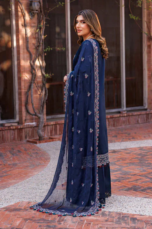 Farasha | Kaavish Lawn 24 | DEEP SAPPHIRE - House Of Anaya