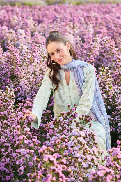 Farasha | Printed Essentials’26 | Mint Petaline