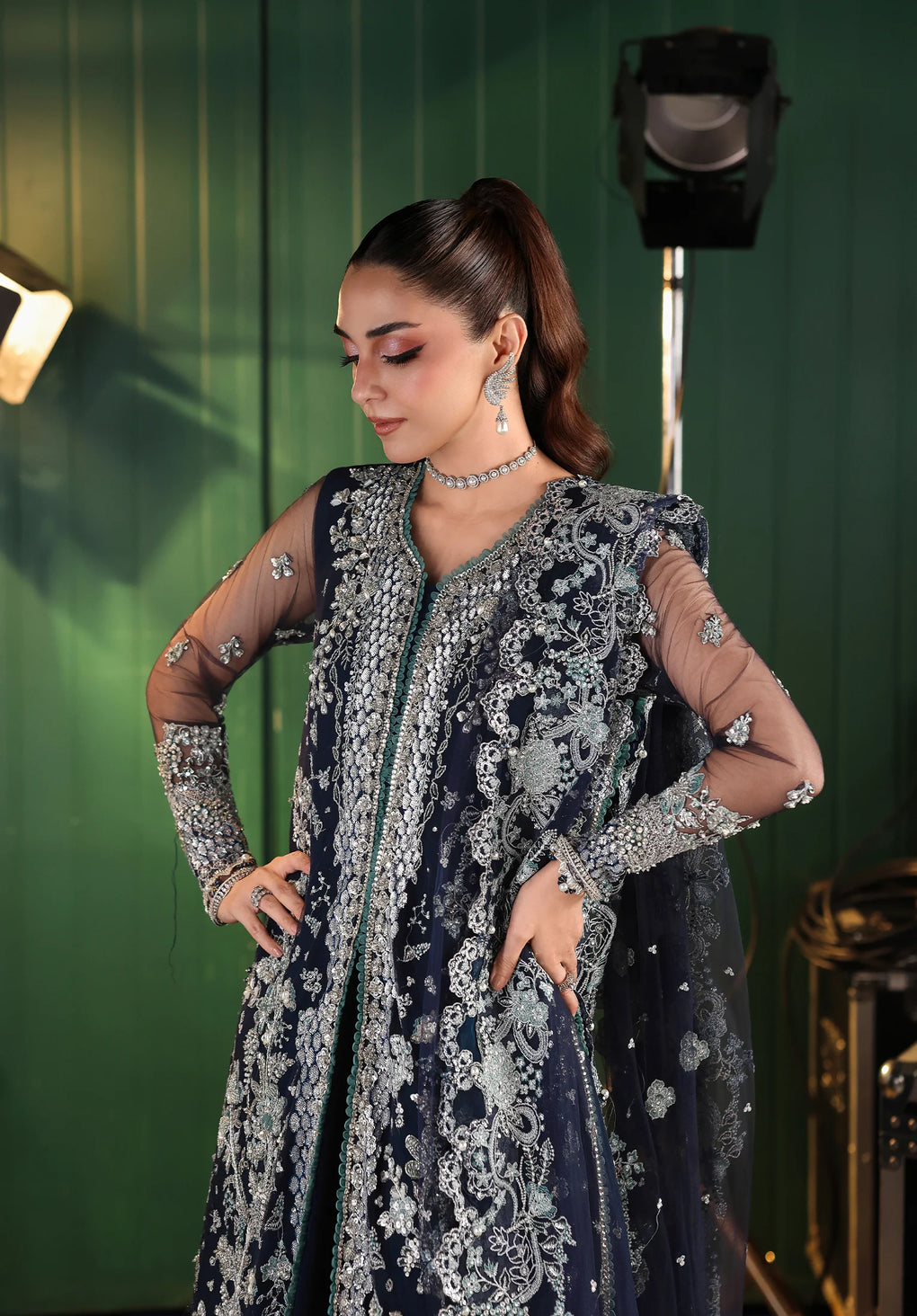 Elaf Premium | Stardom Formal Handwork 25 | ESH-06 SKYFALL