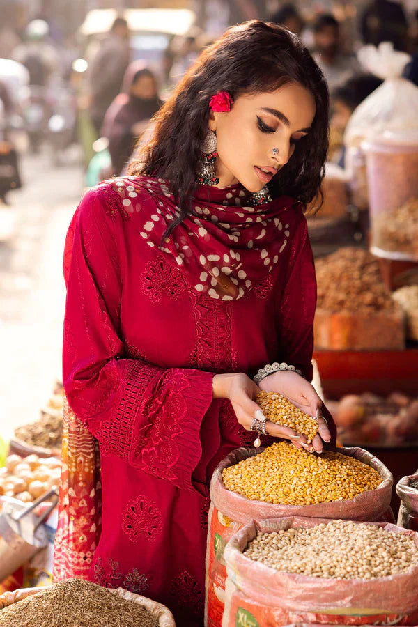 Nureh | Bazaar Lawn | NS-124 - House Of Anaya