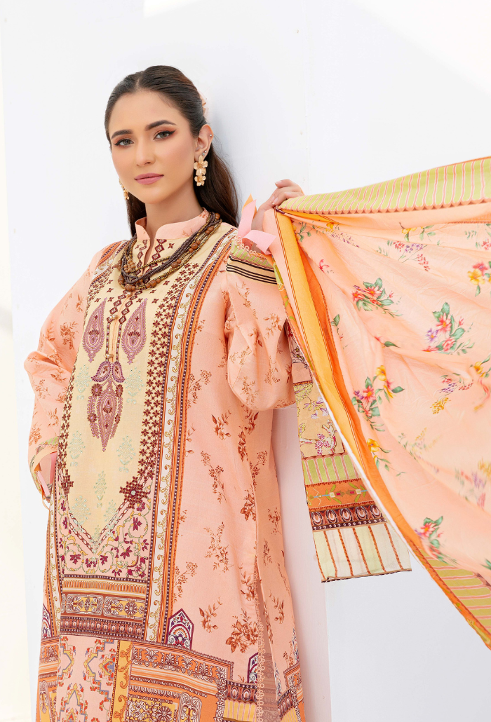 Humdum | Saira Bano Lawn 24 | D10 - House Of Anaya