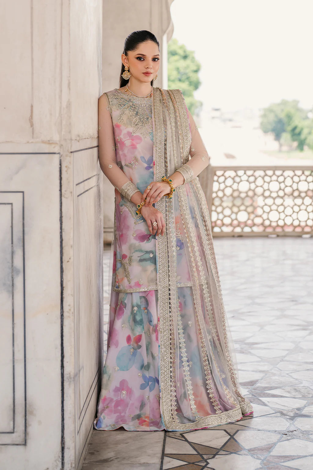 Iznik | Exclusive Formals | UE-312 Printed Georgette