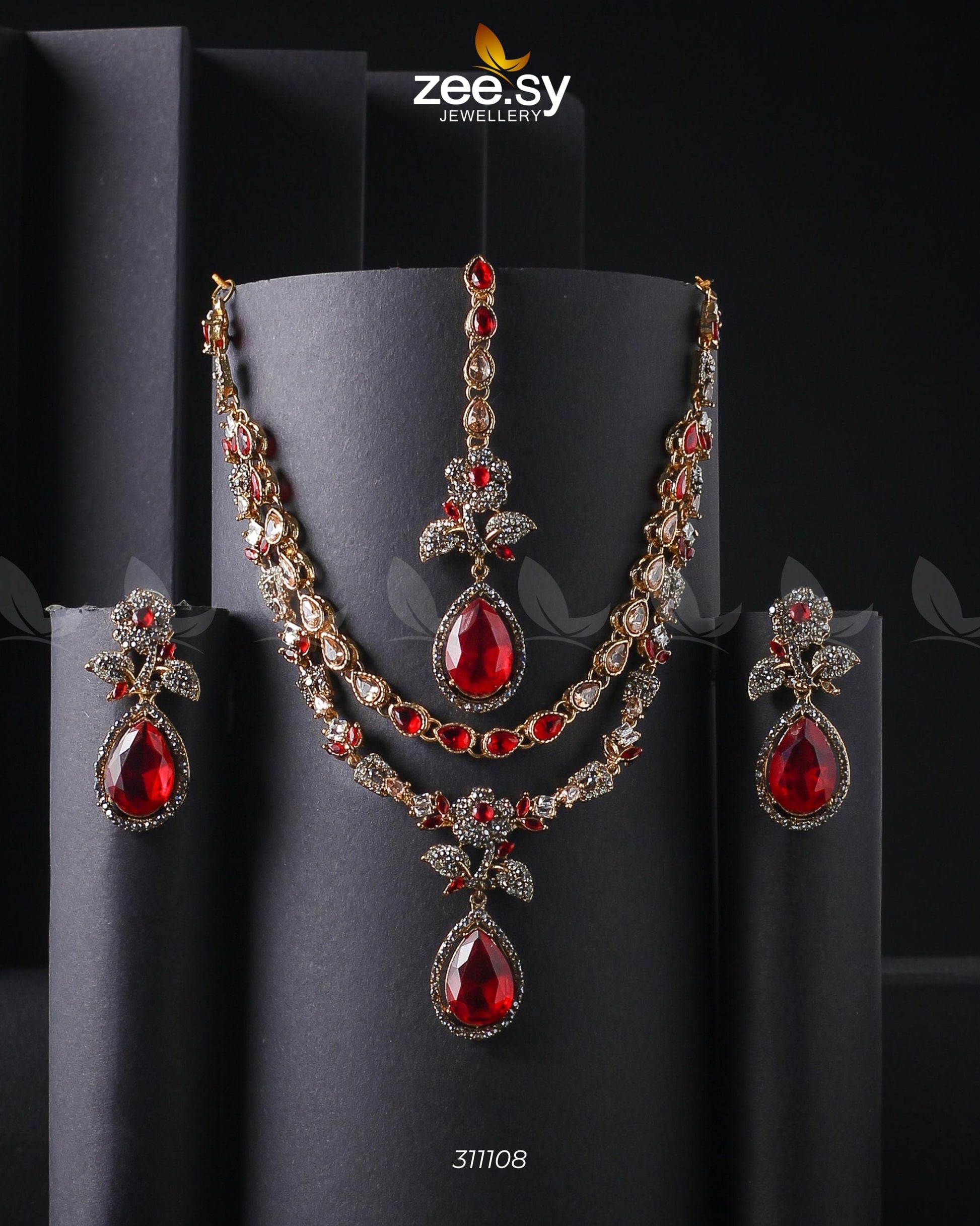 Amelia Necklace Set - Libasekhas