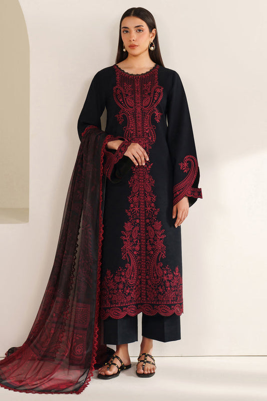 Farasha | Summer Weaves Embroidered lawn'26 | Floral Flame