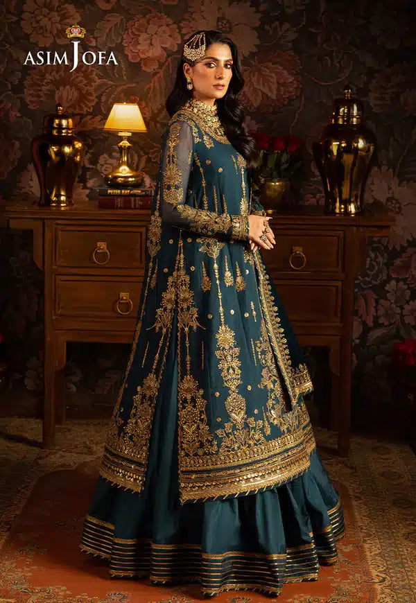 Asim Jofa | Makhmal Wedding Velvet 23 | AJMM-07 - House Of Anaya