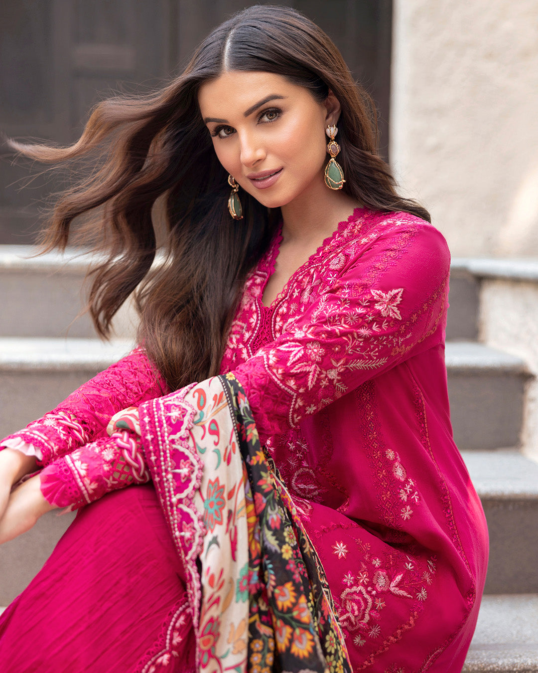 Faiza Saqlain | Zinnia Lawn 25 | Varda