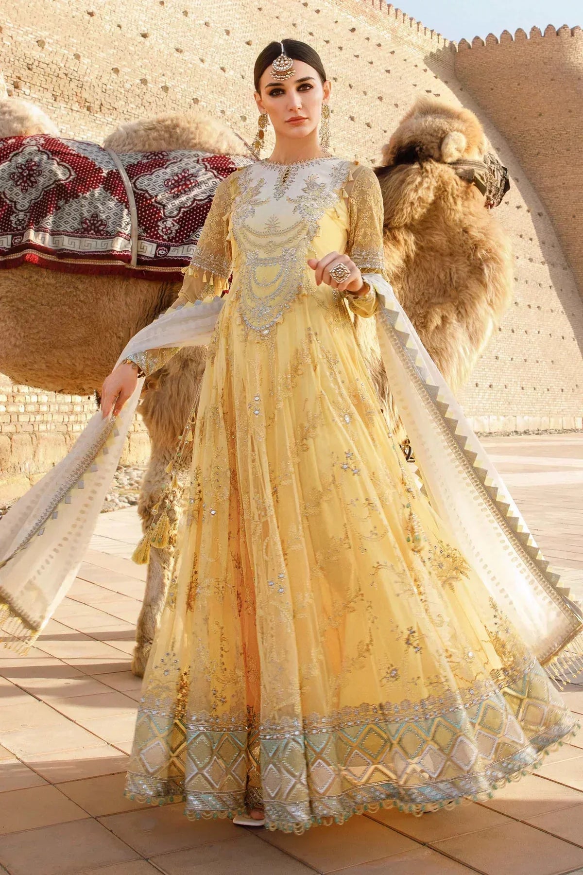 Maria B | Luxury Lawn | D-2305-A - House Of Anaya