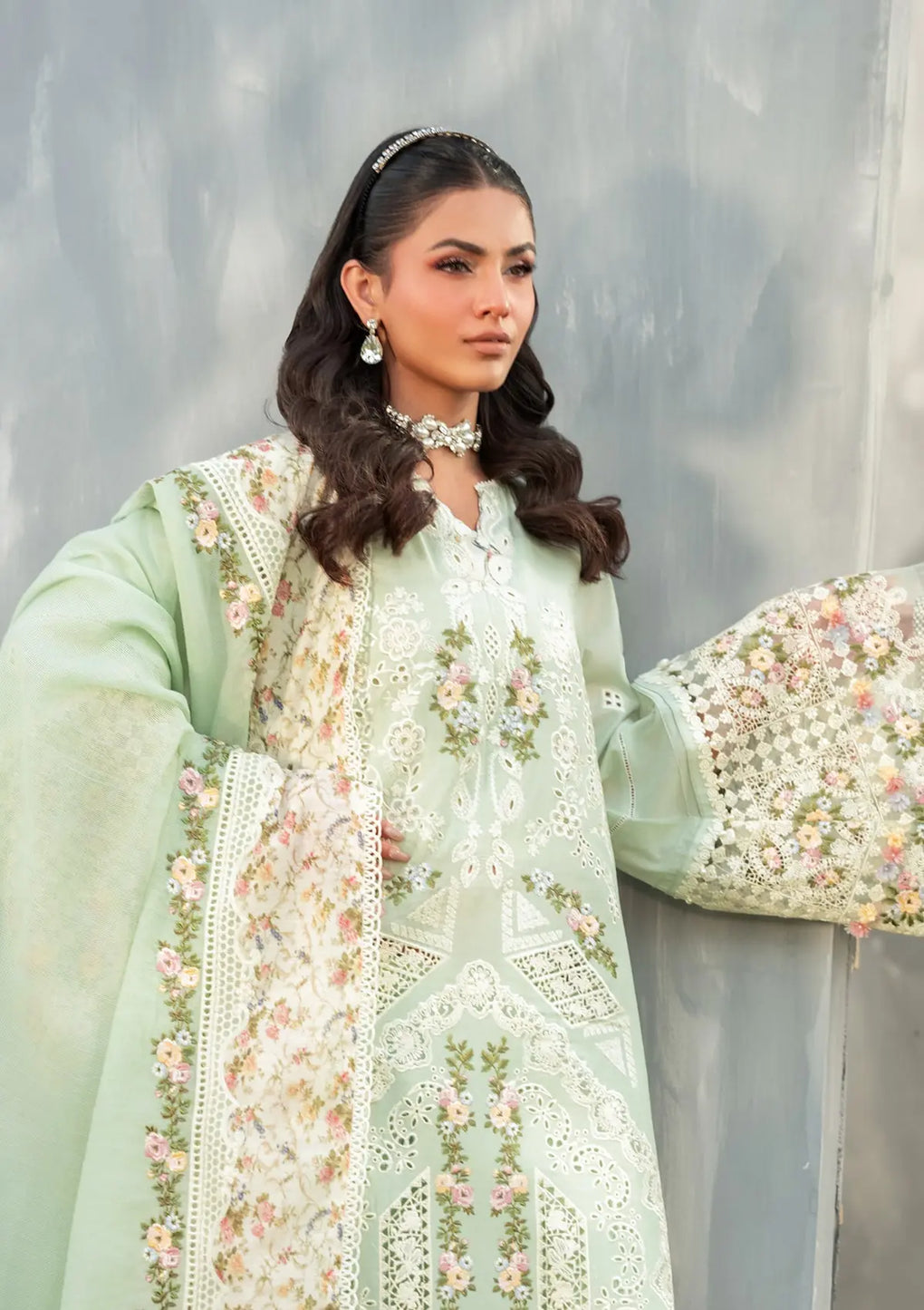 Elaf Premium | Luxury Lawn 25 | ELH-4B FROSTEL
