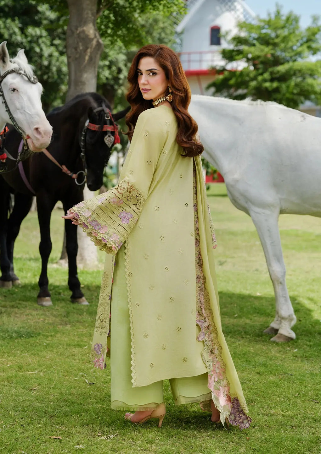 Elaf Premium | Luxury Lawn 25 | ELH-1A PISTACIA