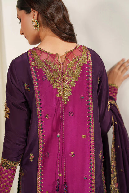 Iznik | Festive Formals | UE-611 Embroidered Ramen Silk