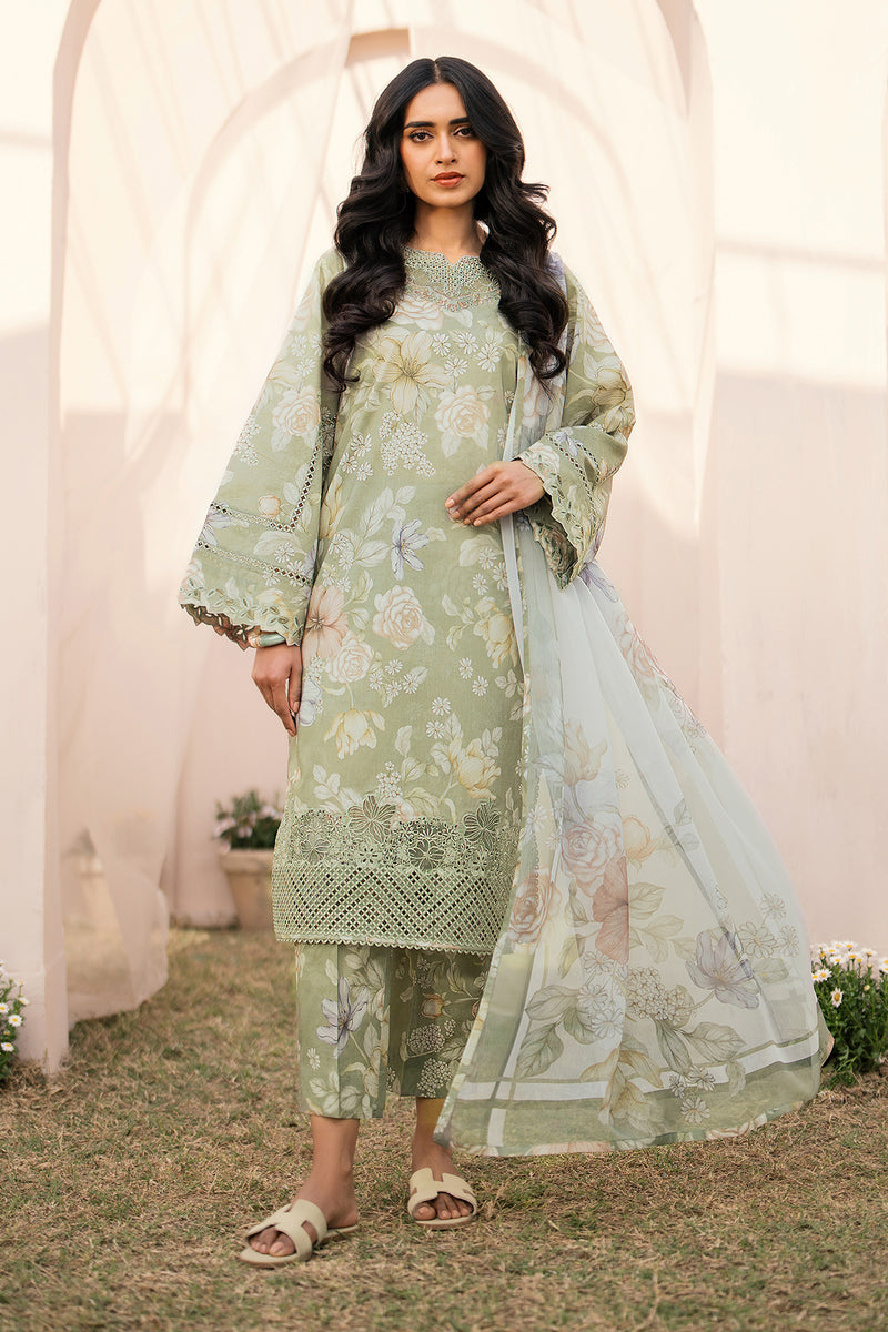 Baroque | Luxury Pret 24 | LAWN UF-596 - House Of Anaya