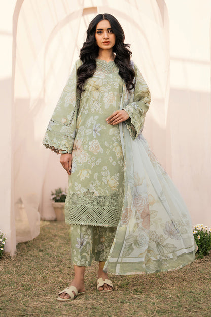 Baroque | Luxury Pret 24 | LAWN UF-596 - House Of Anaya