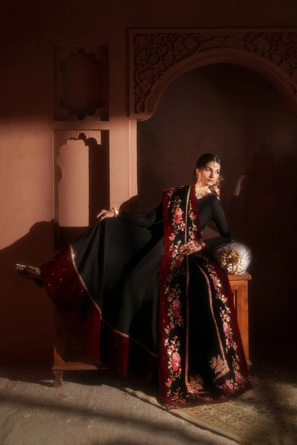IZNIK | Raagni Velvet Formals | IV-59 Embroidered Velvet