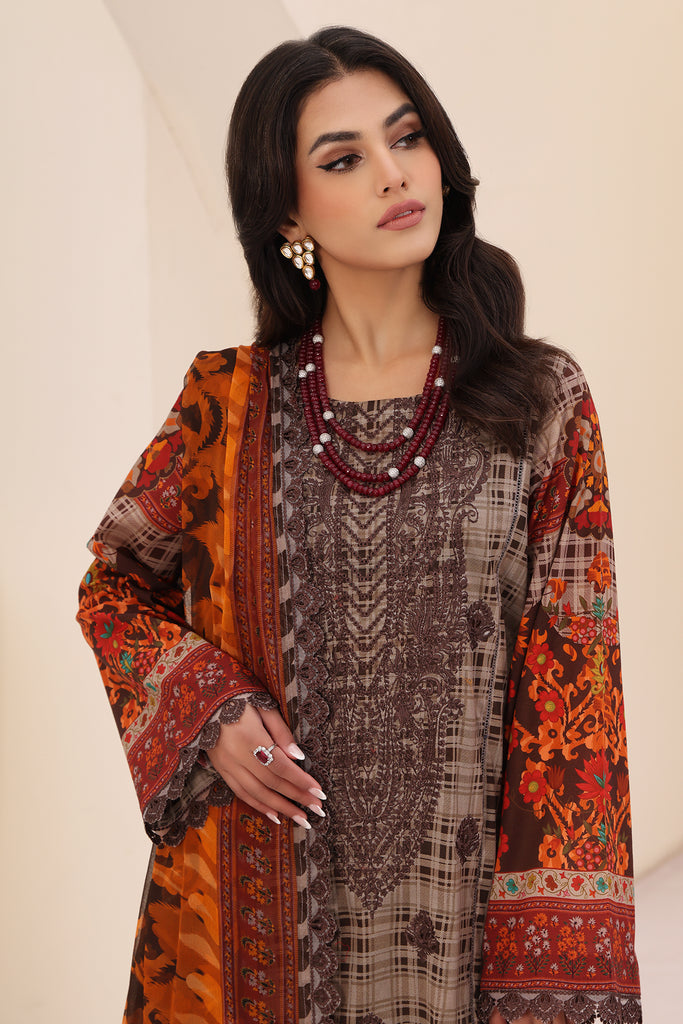 Charizma | Naranji Embroidered Lawn 24 | CN4-010 - House of Zarish