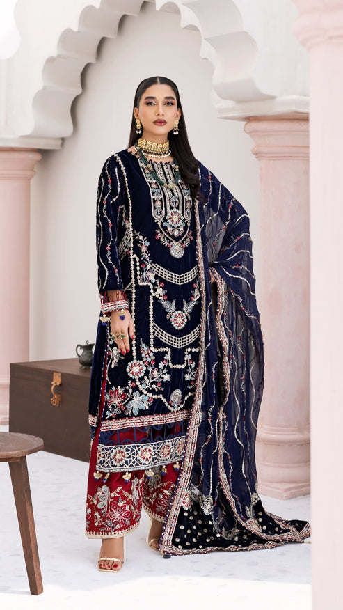 Zebtan | Andaz e Makhmal | ZAM-11 - House Of Anaya