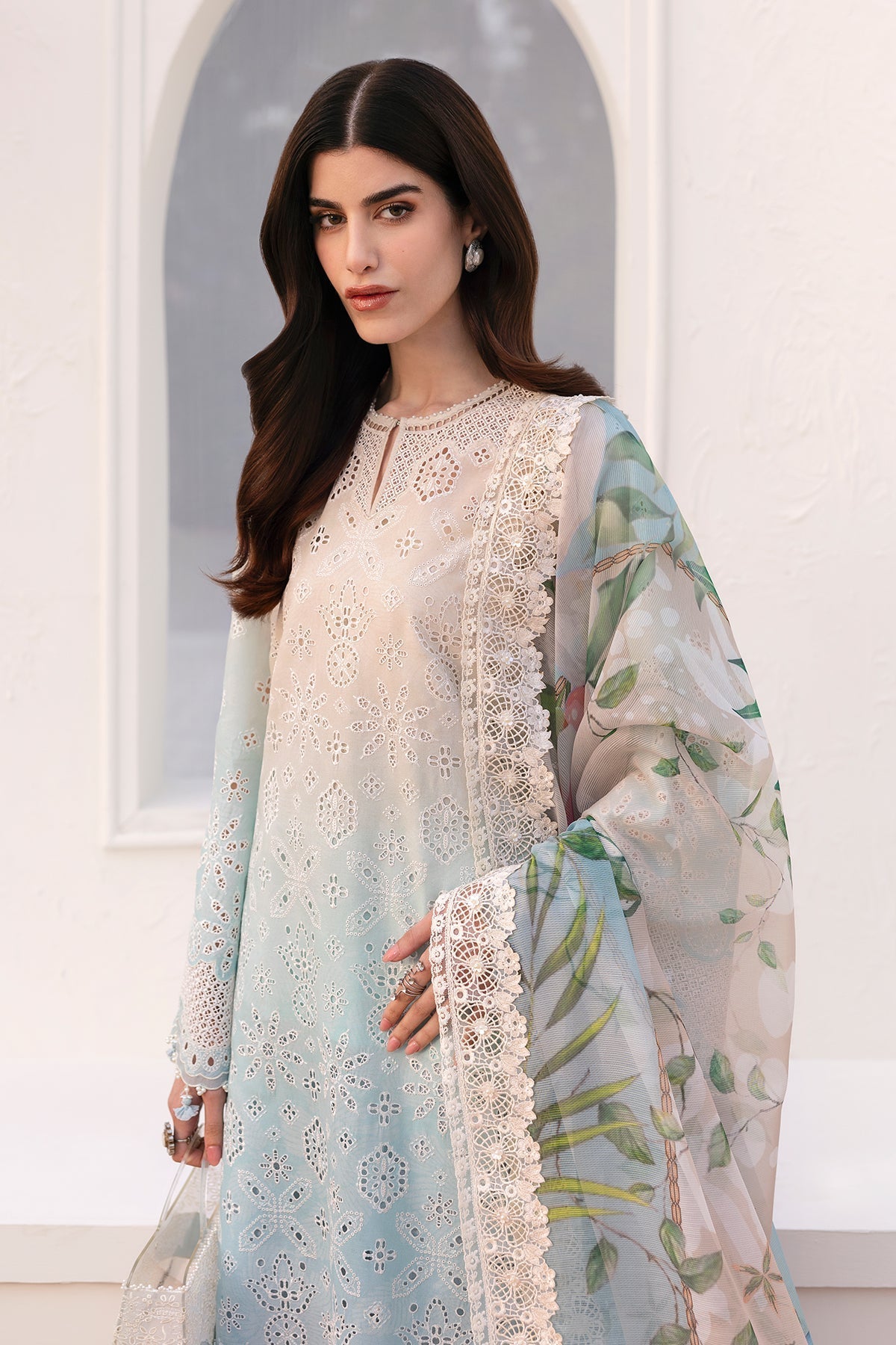 Baroque | Eid Printique | EMBROIDERED PRINTED LAWN UF-4185