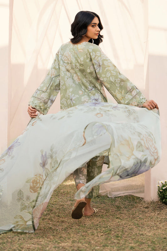 Baroque | Luxury Pret 24 | LAWN UF-596 - House Of Anaya